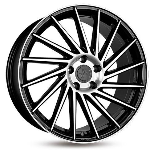 KESKIN WHEELS KT17 HURRICANE black lip polish 8.5Jx19 5x112 ET45