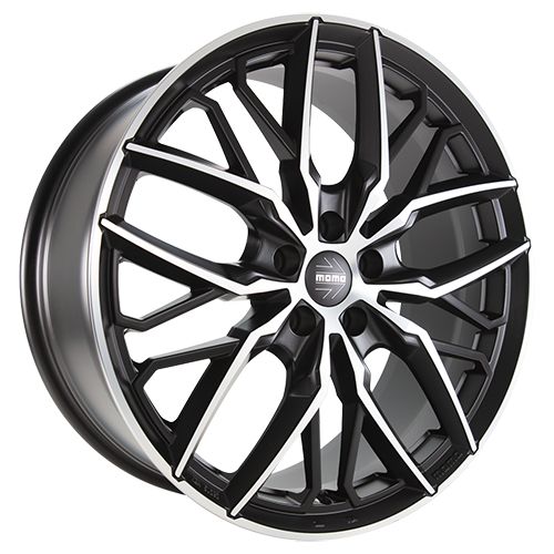 MOMO WHEELS SPIDER black matt polish 8.5Jx20 5x112 ET35