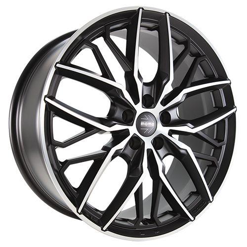 MOMO WHEELS SPIDER black matt polish 8.5Jx19 5x112 ET35