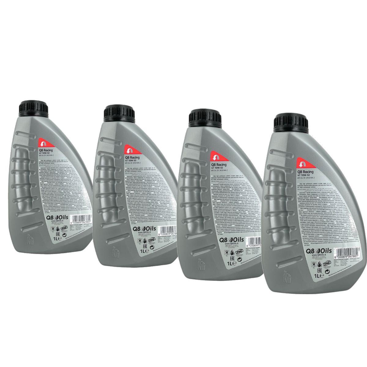 Q8 Racing 4T 10W-50 4x1 Liter