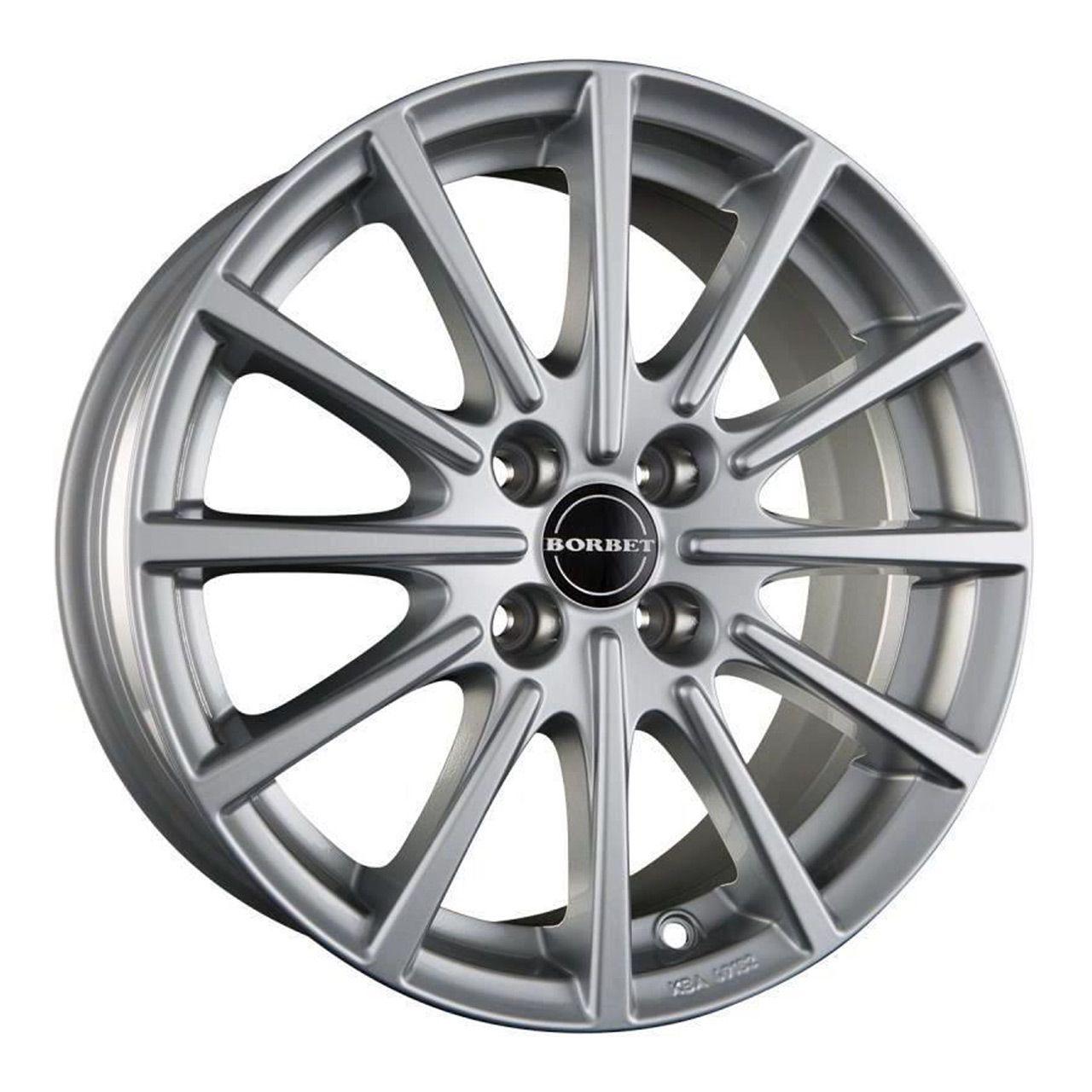 BORBET DESIGN BL4 brillantsilber 7.0Jx17 4x100 ET48