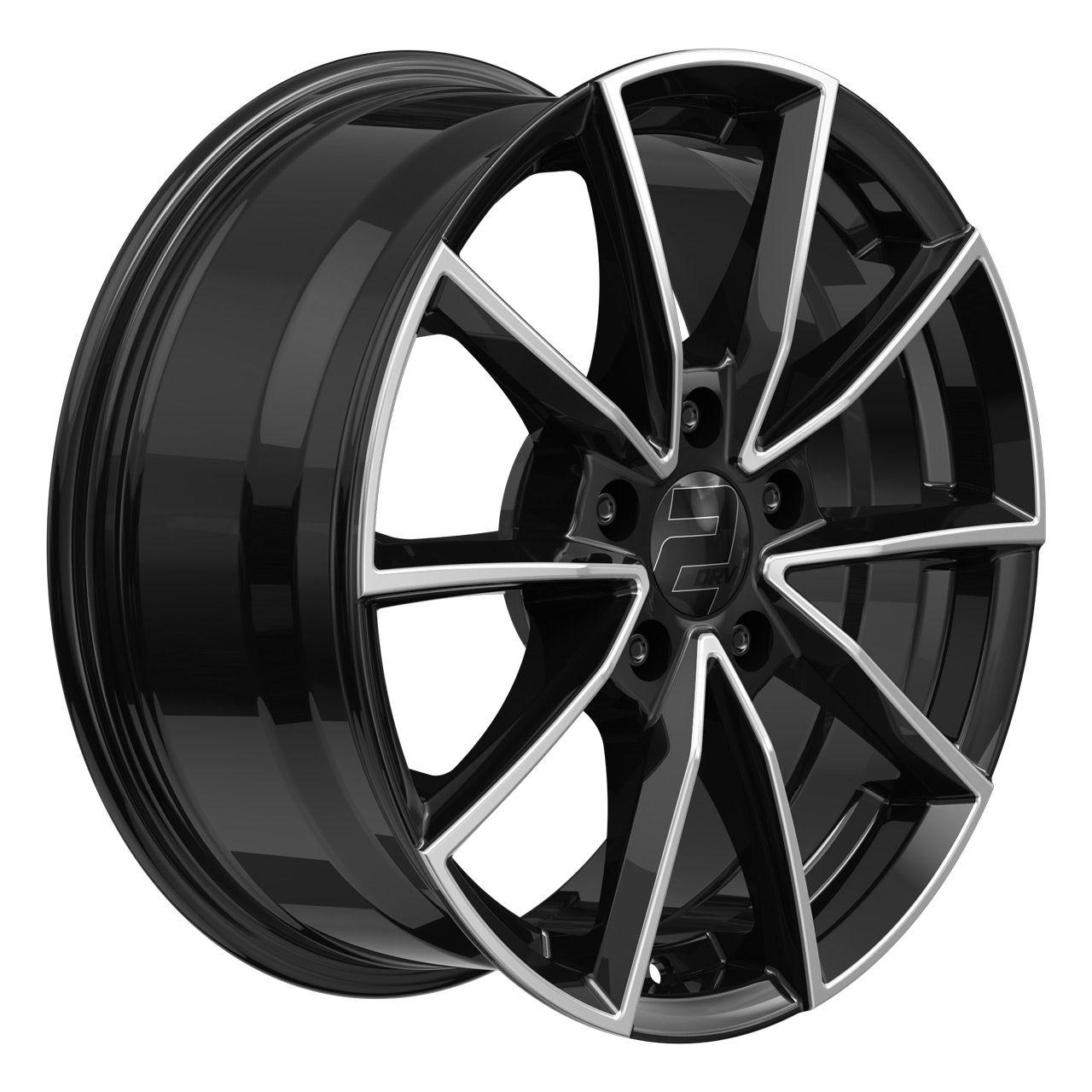 WHEELWORLD-2DRV WH28 schwarz hochglanzpoliert 8.0Jx19 5x112 ET45