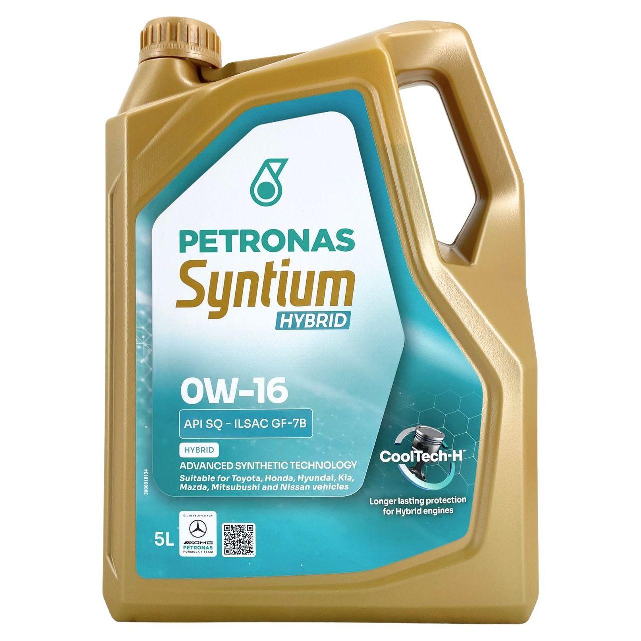 Petronas Syntium Hybrid 0W-16 5 Liter