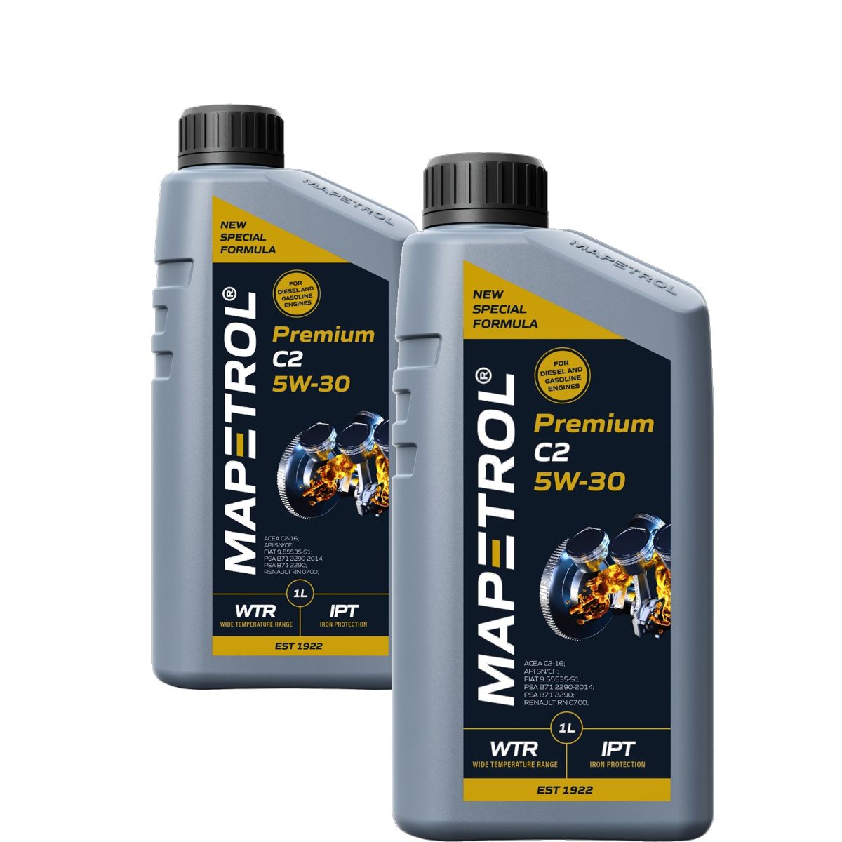Mapetrol Premium C2 5W-30 2x1 Liter