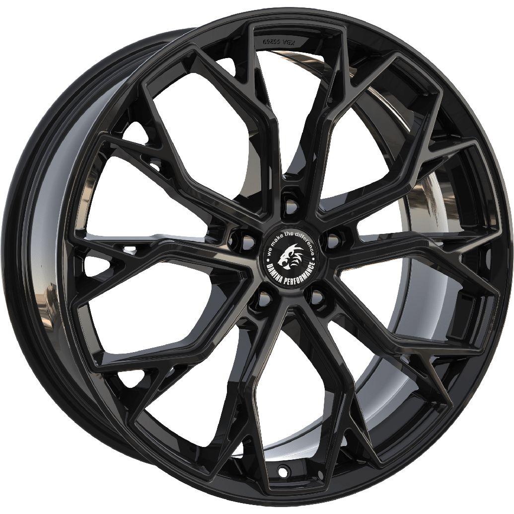 DAMINA PERFORMANCE DM18 black painted 8.5Jx19 5x120 ET35
