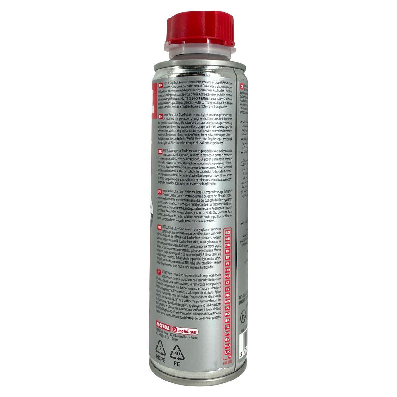 Motul Valve Lifter Stop Noise Geräusch- und Verschleiß-Stop 300 ML