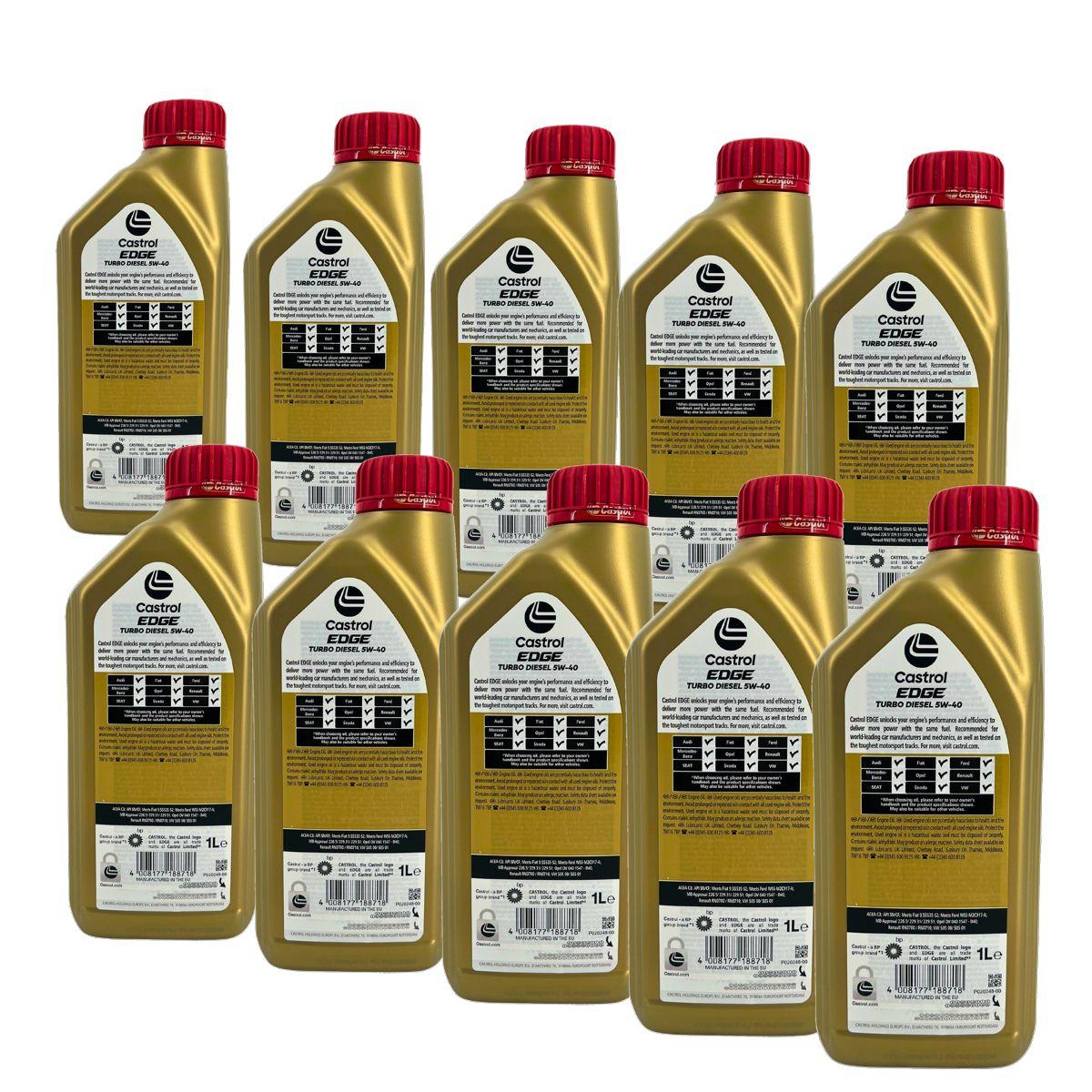 Castrol Edge TD 5W-40 10x1 Liter