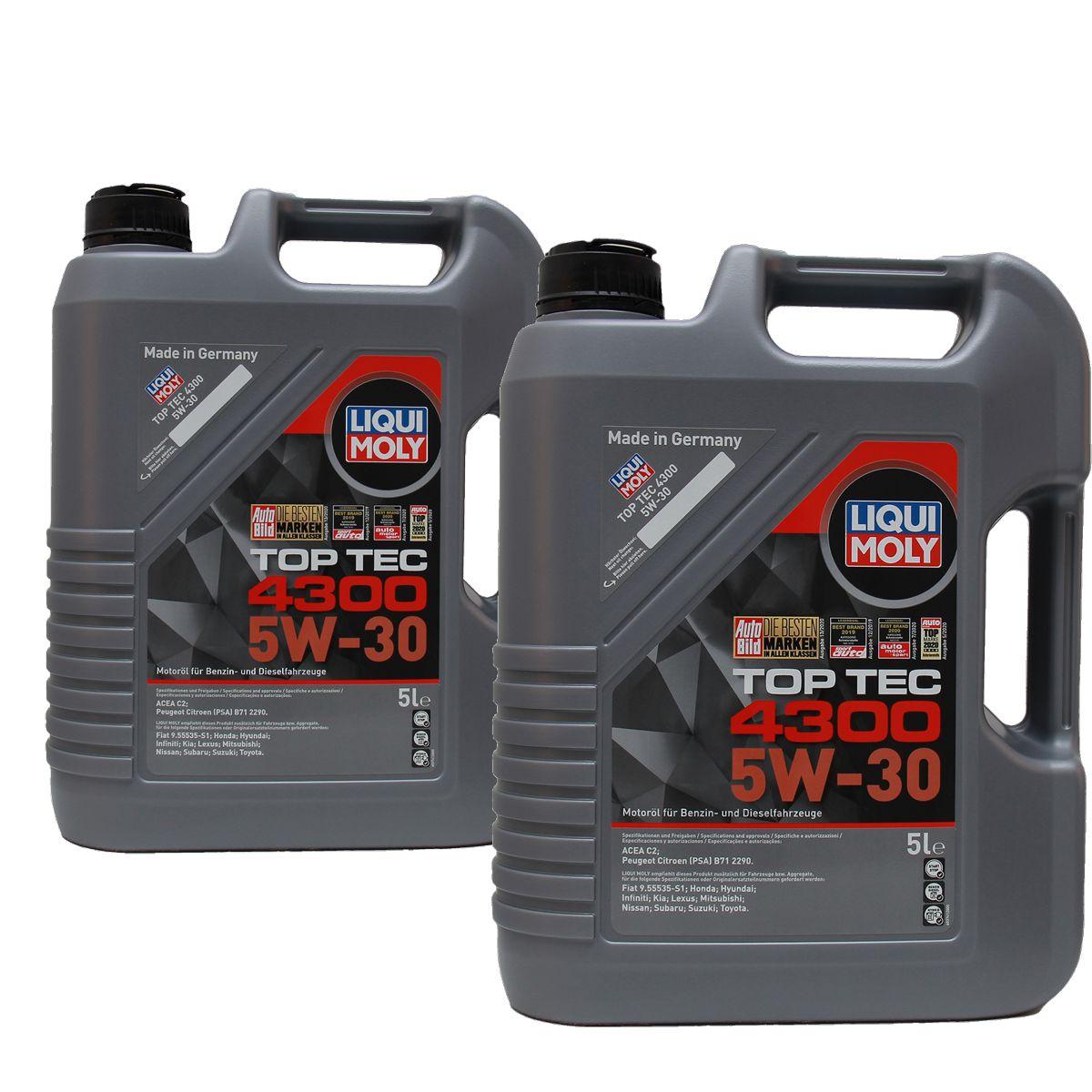 Liqui Moly Top Tec 4300 5W-30 2x5 Liter