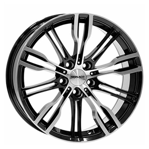 MONACO WHEELS MONACO GP8 black gloss polished 9.0Jx19 5x120 ET20