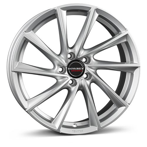 BORBET DESIGN VTX brilliantsilber 6.5Jx20 5x114.3 ET33