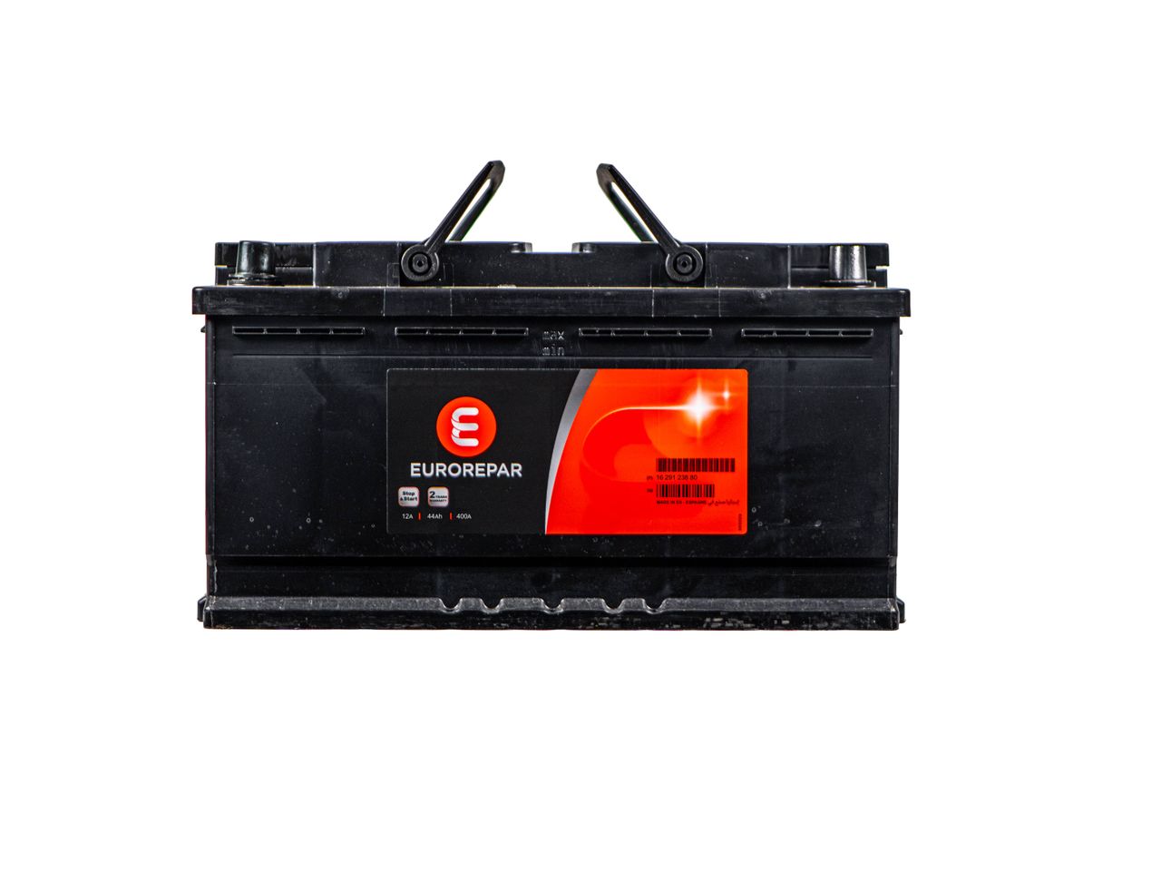 EUROREPAR STD Batterie Autobatterie Starterbatterie 12V 44Ah 400A/EN 1629123880