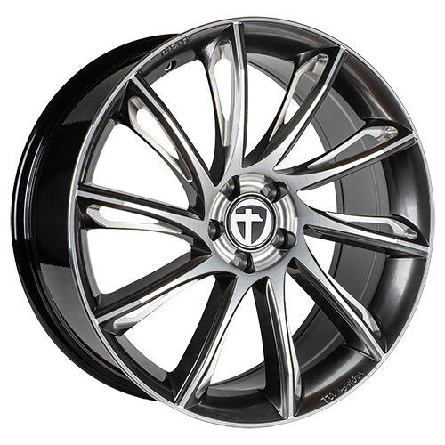 TOMASON TN24 dark hyper black CC polished 8.5Jx19 5x114.3 ET40