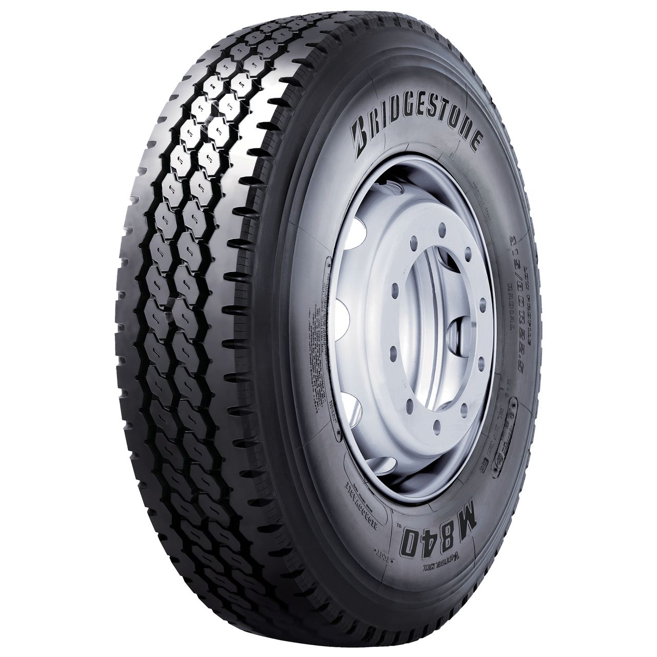 BRIDGESTONE 10 R 22.5 TL 144/142K M840 M+S 3PMSF