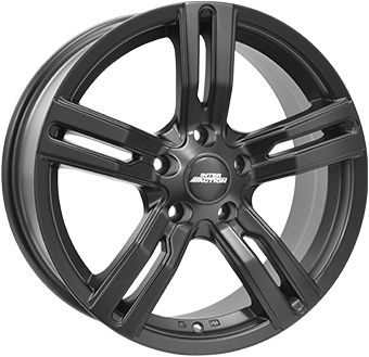 INTER ACTION INTER ACTION KARGIN matt black 8.5Jx18 5x120 ET45