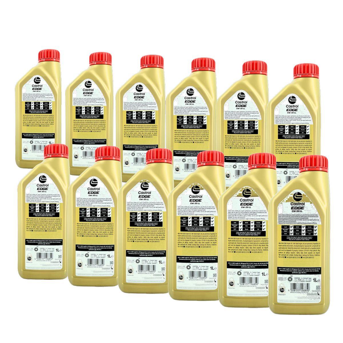 Castrol Edge 0W-30 LL 12x1 Liter
