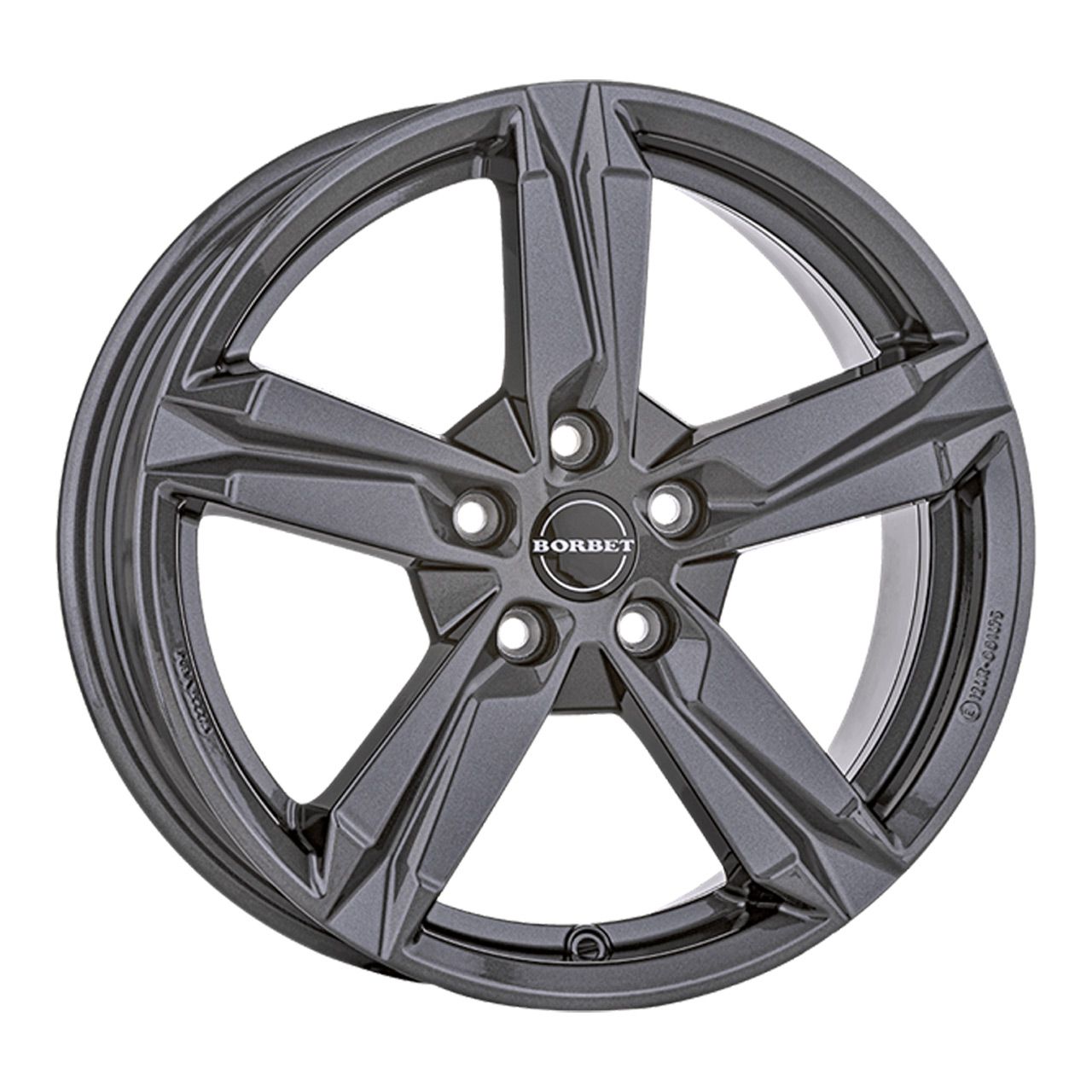 BORBET DESIGN T10 mistral anthracite glossy 6.5Jx16 5x112 ET42