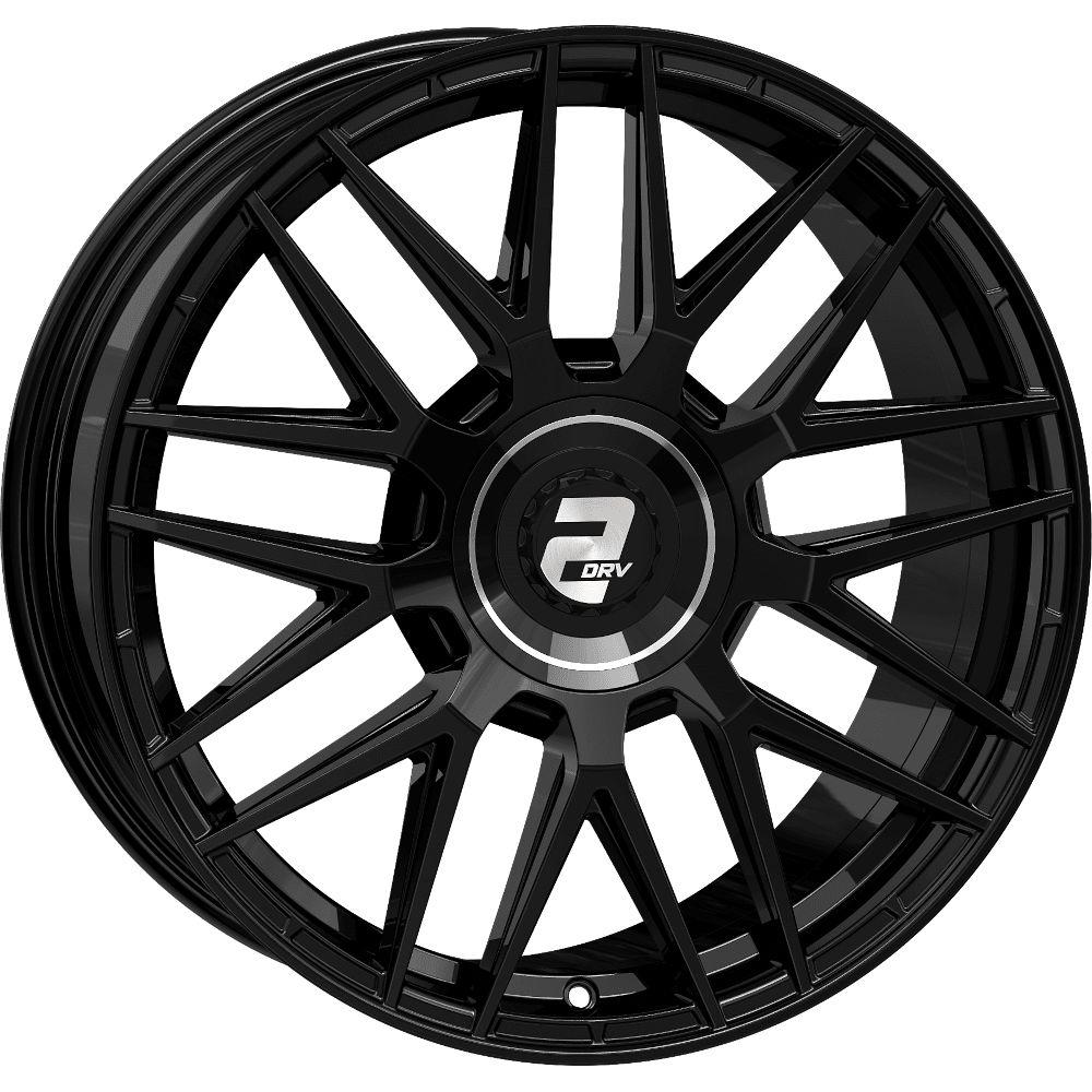 WHEELWORLD-2DRV WH43 black glossy painted 8.5Jx20 5x112 ET30