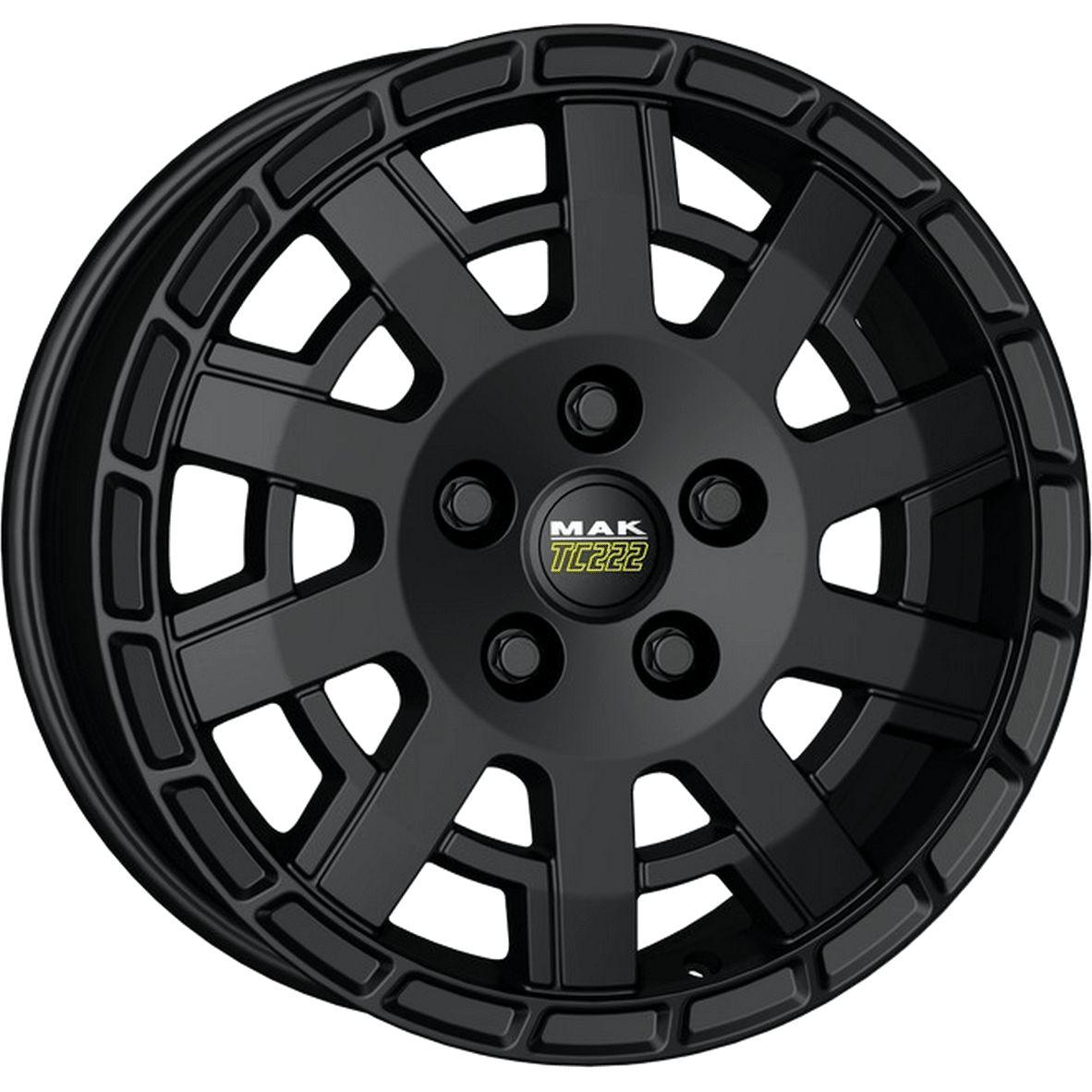 MAK LEGEND matt black 7.5Jx18 5x130 ET58