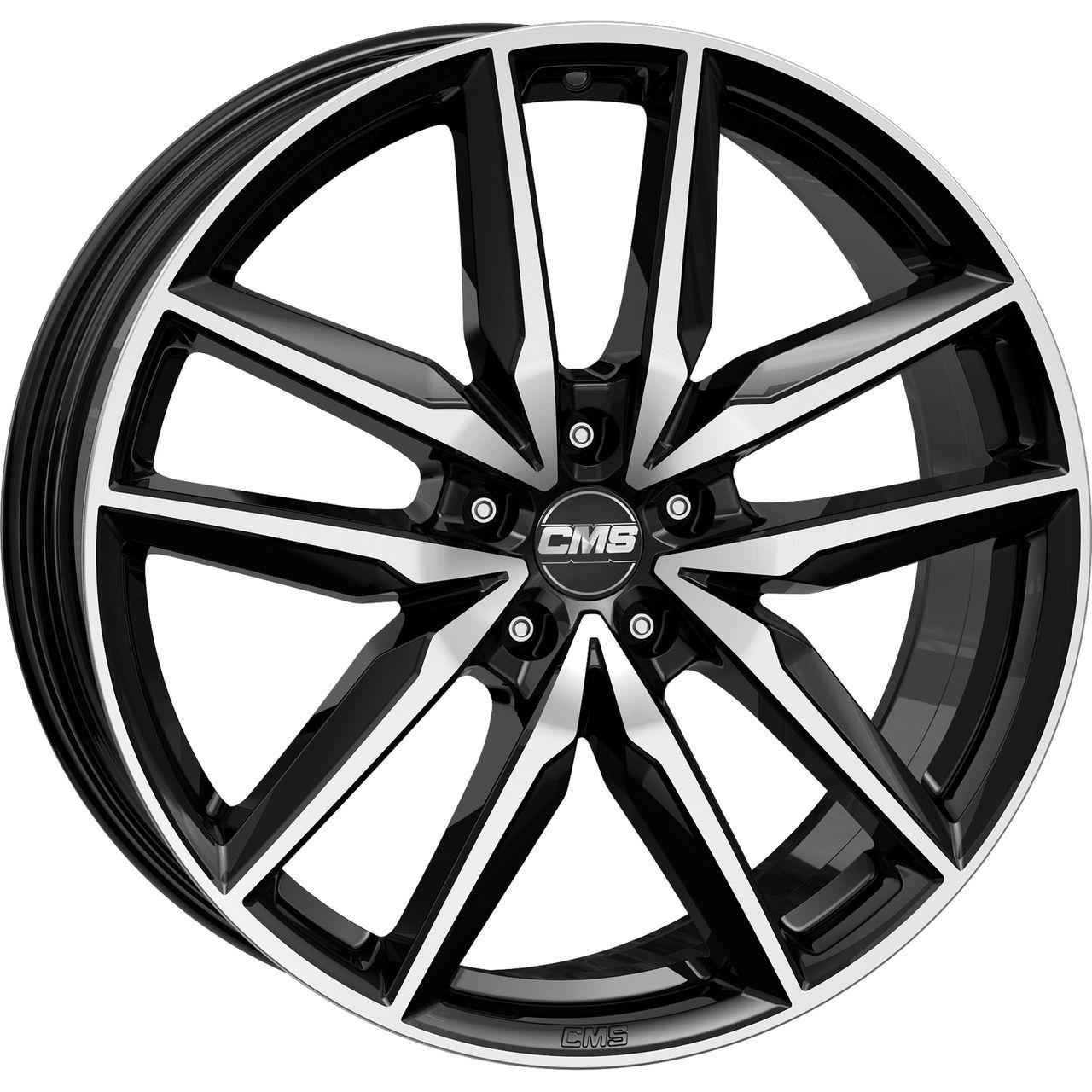 CMS C28-DB ECE diamant schwarz glanz 7.5Jx18 5x114.3 ET47