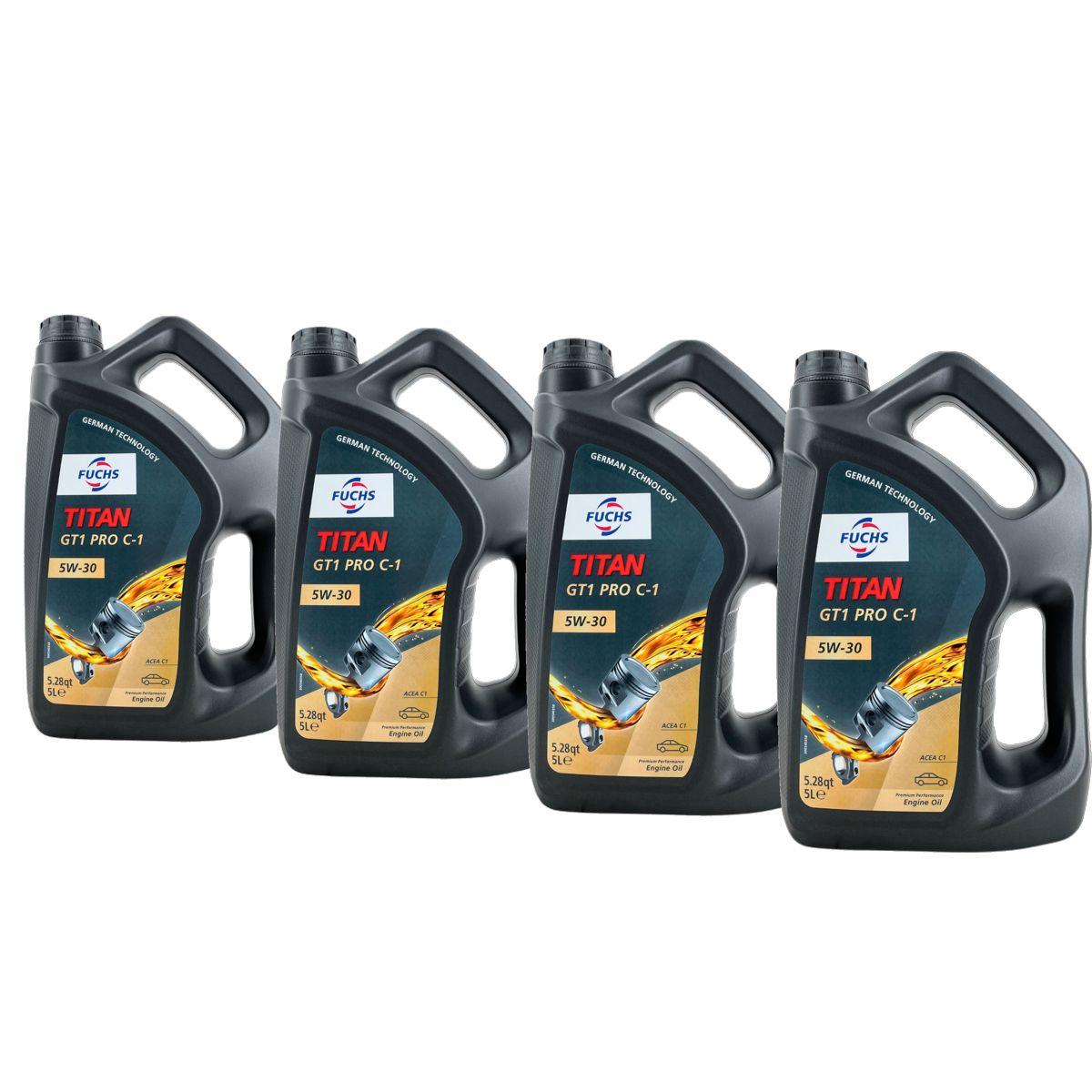Fuchs Titan GT1 Pro C-1 5W-30 4x5 Liter