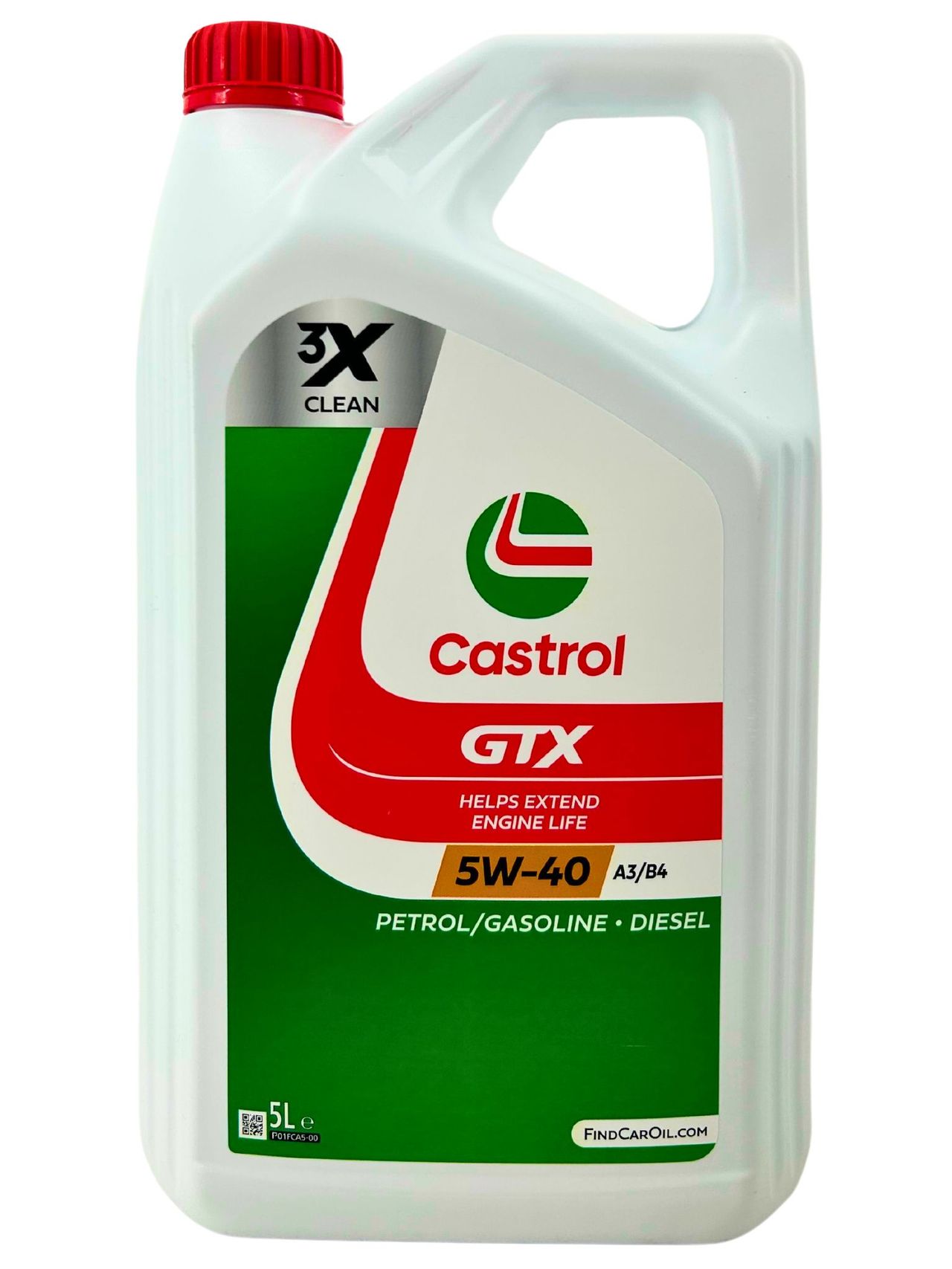 Castrol GTX 5W-40 A3/B4 5 Liter