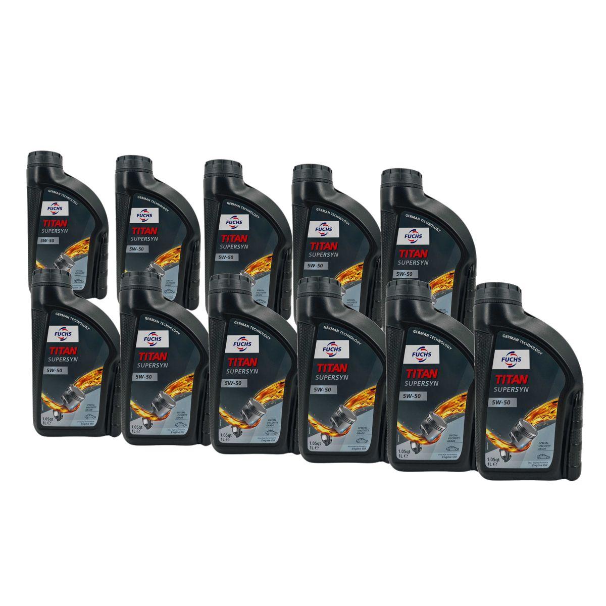Fuchs Titan Supersyn 5W-50 11x1 Liter