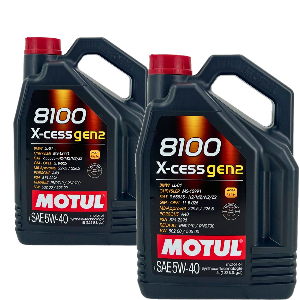 Motul 8100 X-cess 5W-40 2x5 Liter
