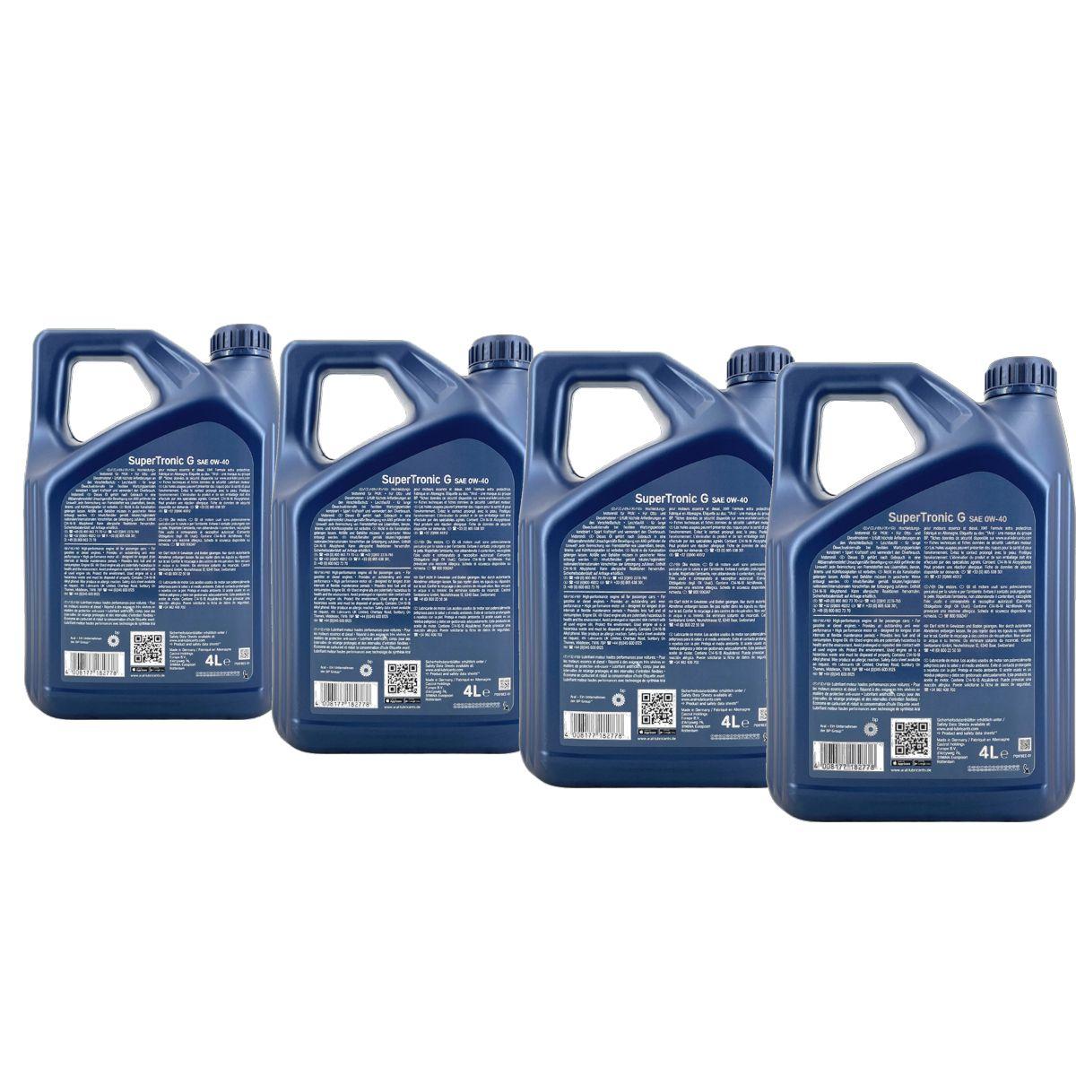 Aral SuperTronic G 0W-40 4x4 Liter