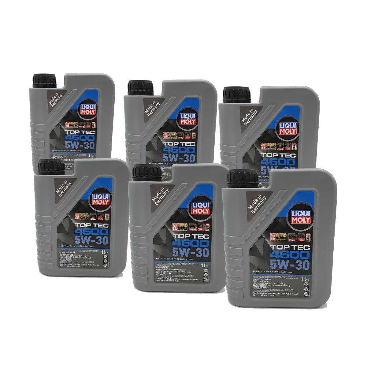 Liqui Moly Top Tec 4600 5W-30 6x1 Liter
