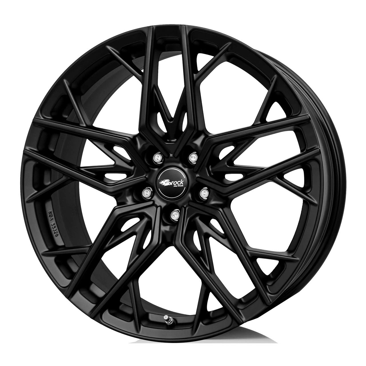 BROCK B44 satin black matt (sbm) 8.0Jx18 5x100 ET35