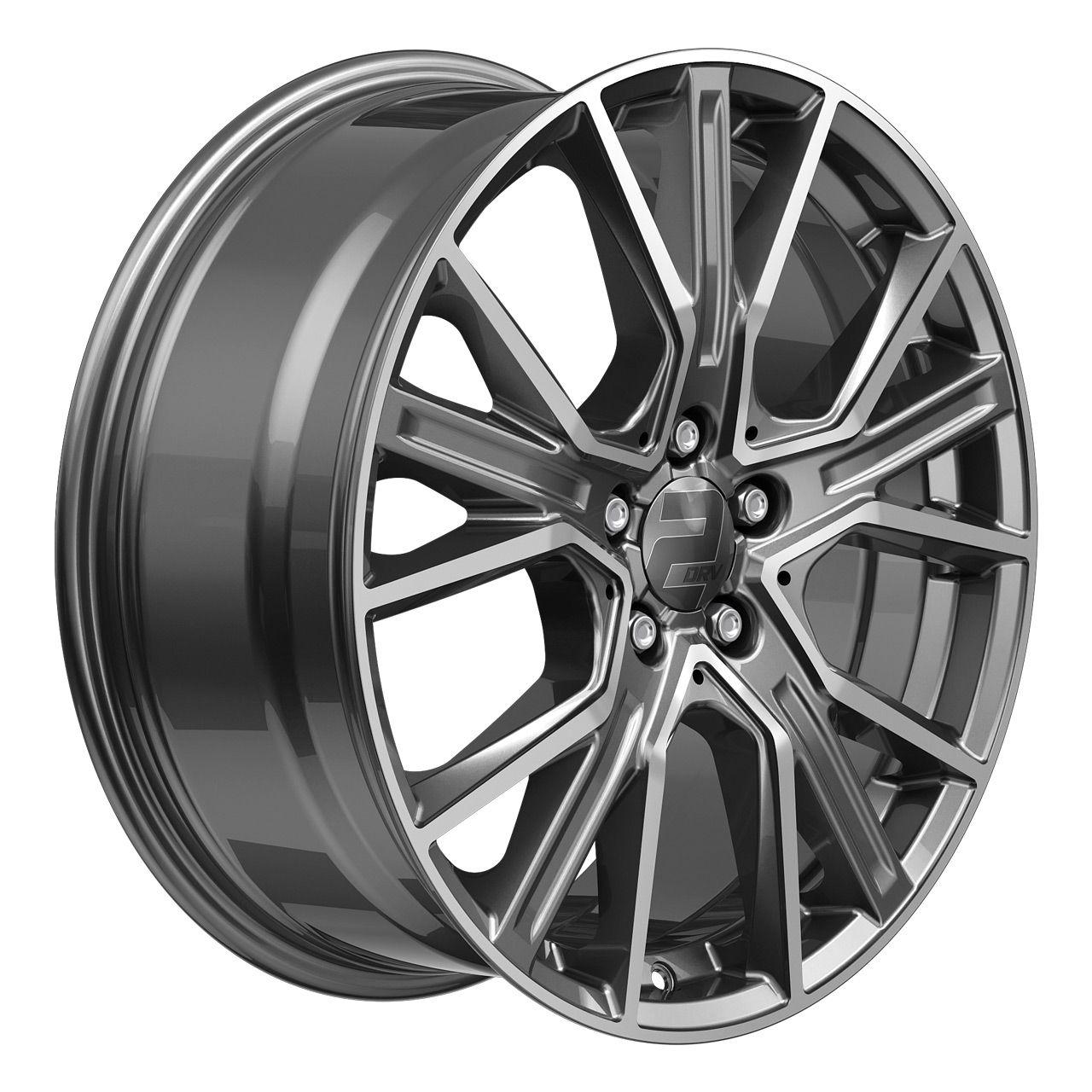 WHEELWORLD-2DRV WH34 daytona grey full machined 9.0Jx20 5x112 ET21
