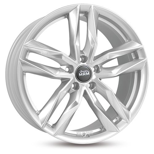 MAM WHEELS MAM RS3 silver painted 7.0Jx16 5x112 ET48