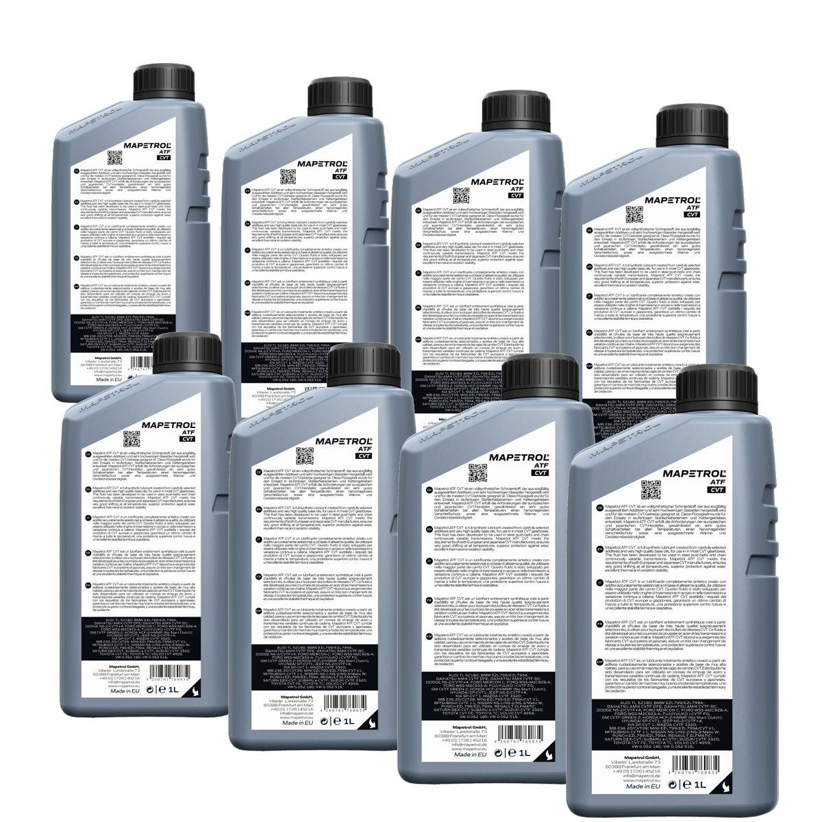Mapetrol ATF CVT 8x1 Liter