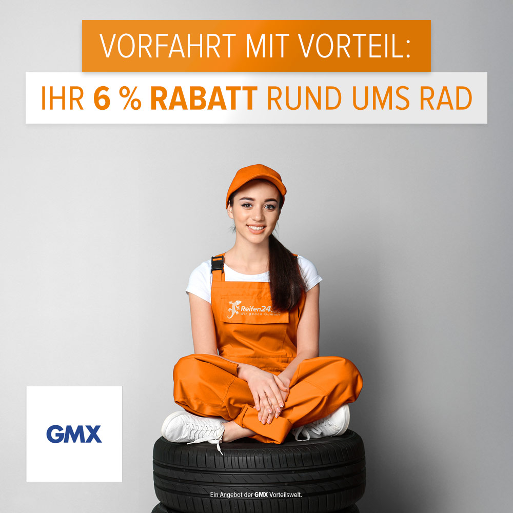 Vorfahrt mit Vorteil - Ihr 6 % Rabatt rund ums Rad.