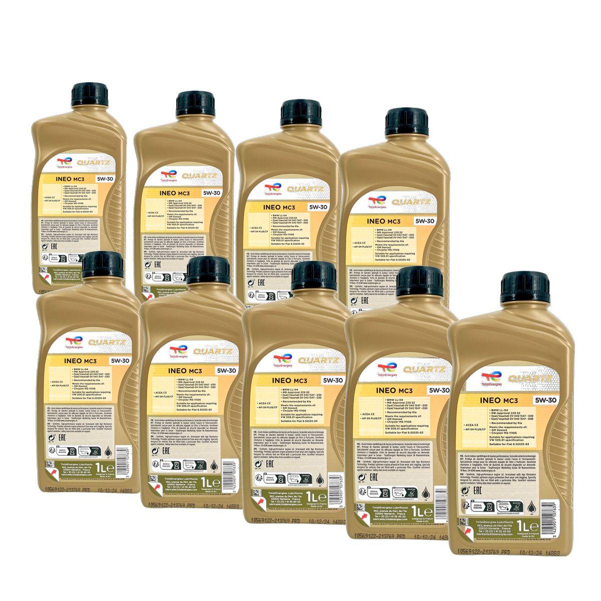 Total Quartz Ineo MC3 5W-30 9x1 Liter