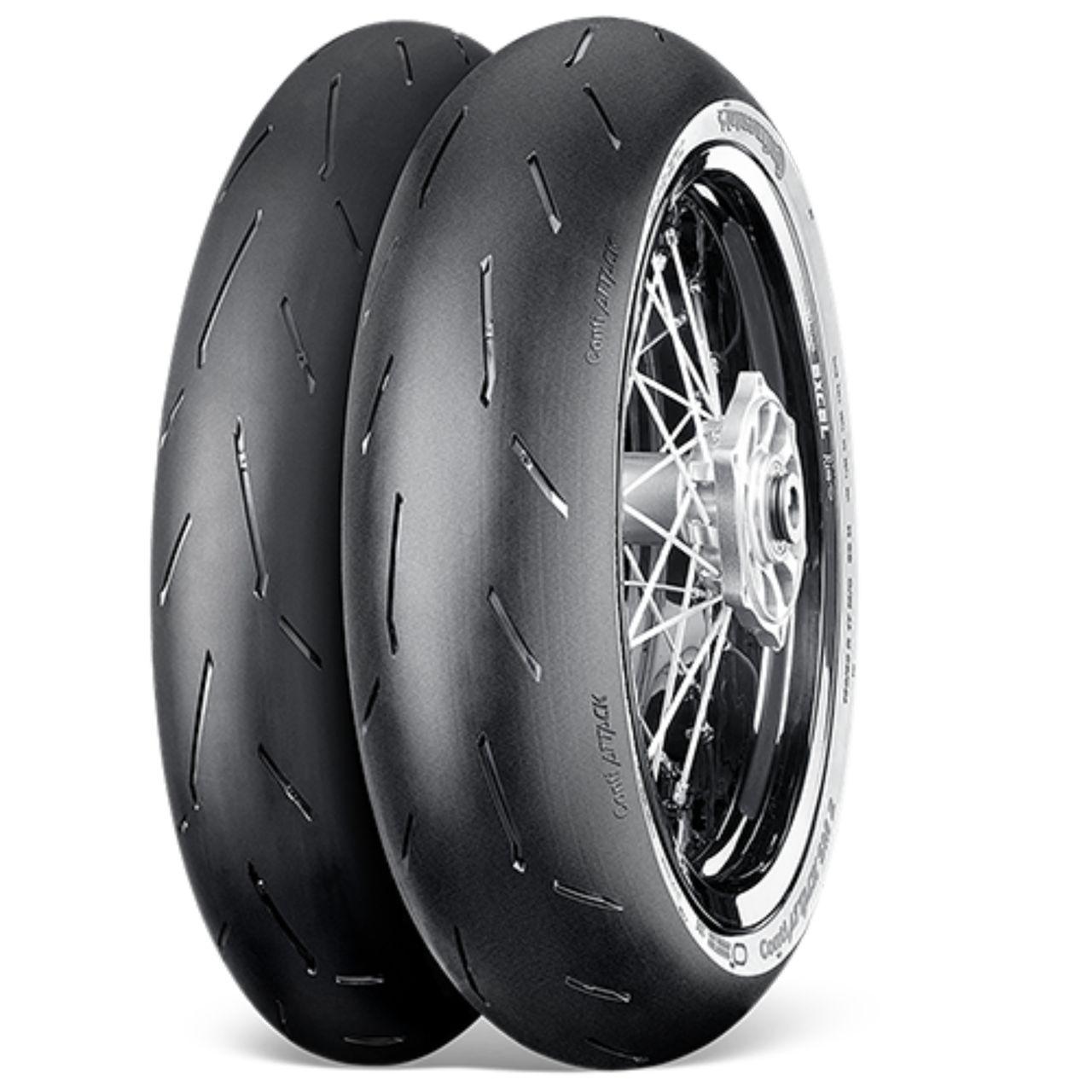 CONTINENTAL 120/70 R 17 M/C TL 58H CONTIATTACK SM 2 BSW