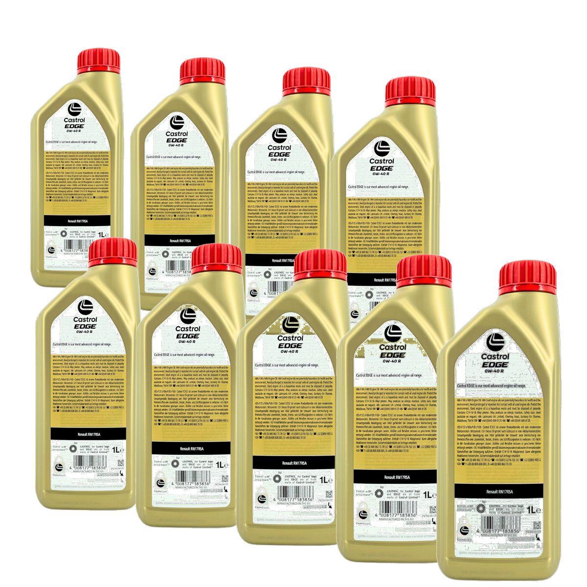 Castrol Edge 0W-40 R 9x1 Liter