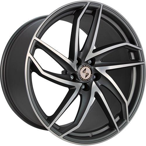 ETABETA HERON anthrazit matt vollpoliert 8.5Jx19 5x120 ET42