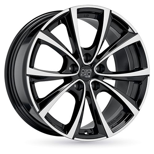 MSW (OZ) MSW 27T gloss black full polished 9.5Jx20 5x114.3 ET45