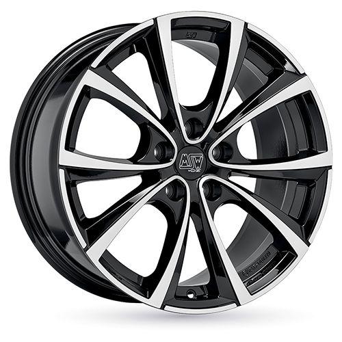 MSW (OZ) MSW 27T gloss black full polished 10.5Jx19 5x120 ET45