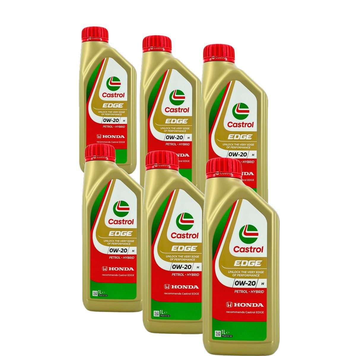 Castrol Edge H 0W-20 6x1 Liter