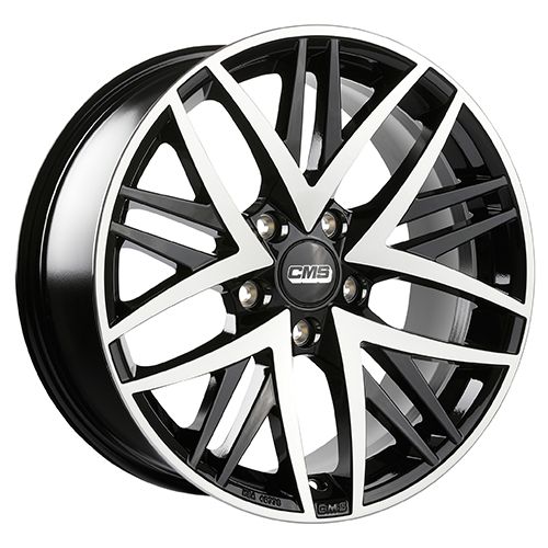 CMS B1-DB diamantschwarz frontpoliert 8.5Jx20 5x114.3 ET40