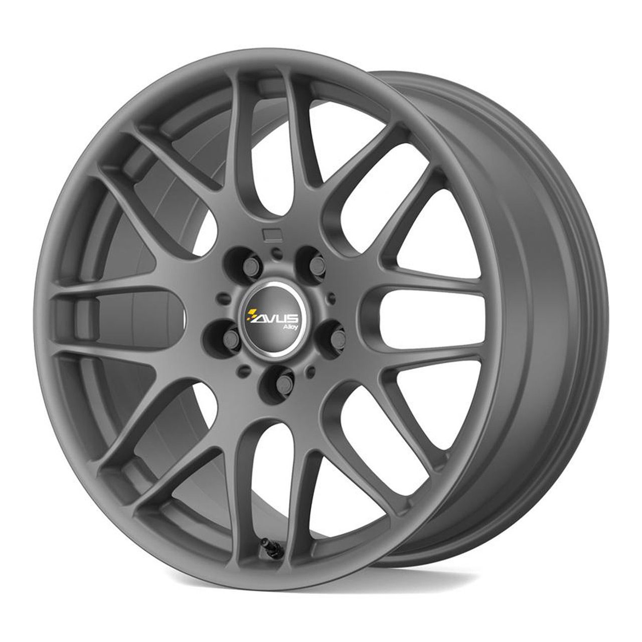 AVUS RACING AC-MB4 matt anthracite 8.0Jx18 5x120 ET43