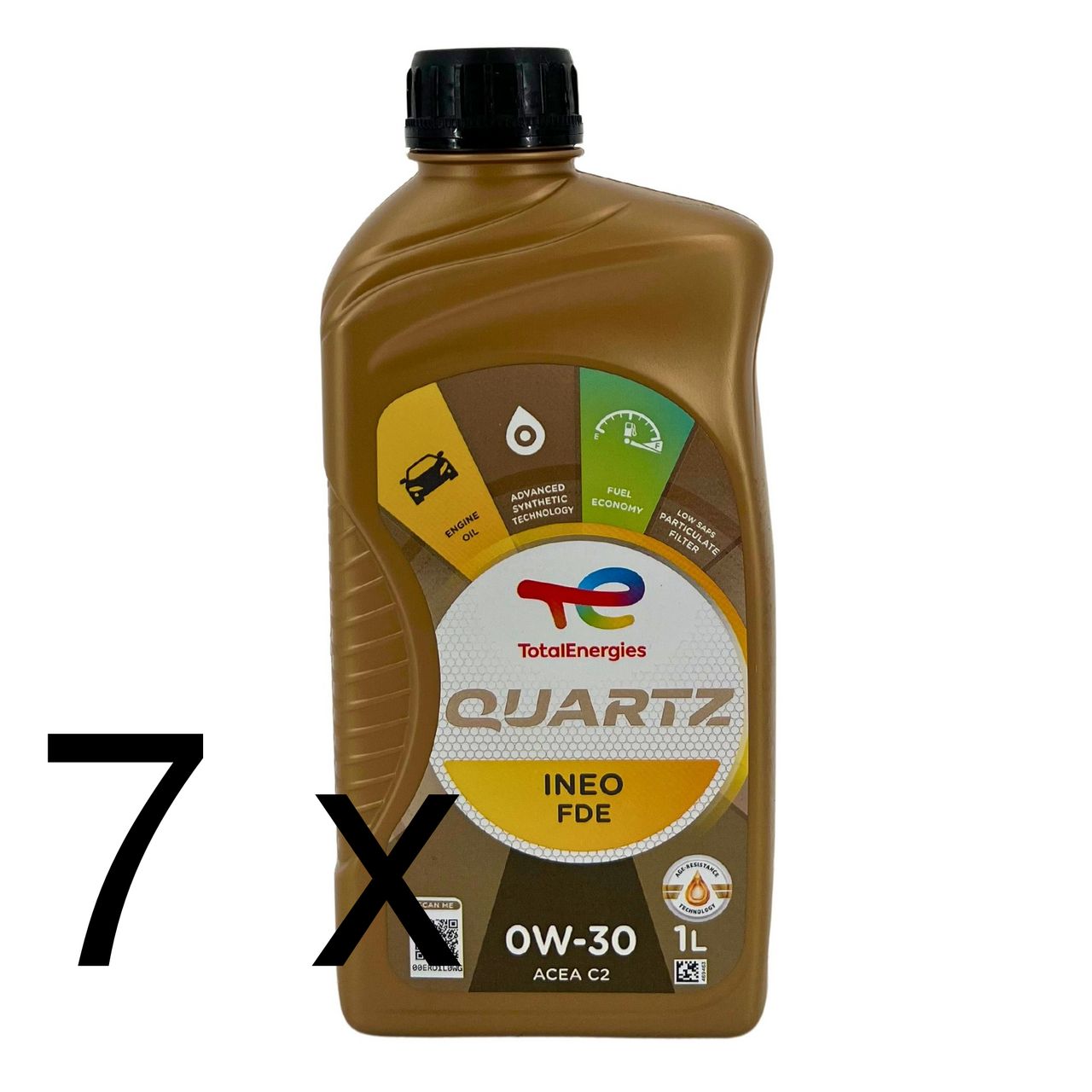 Total Quartz Ineo FDE 0W-30 7x1 Liter