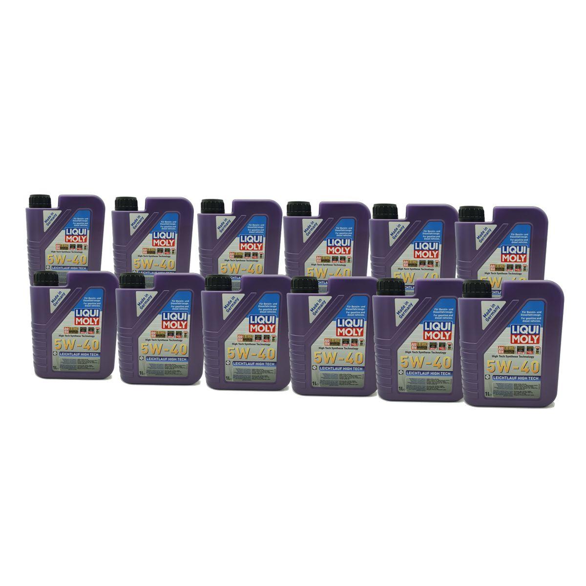 Liqui Moly Leichtlauf High Tech 5W-40 12x1 Liter