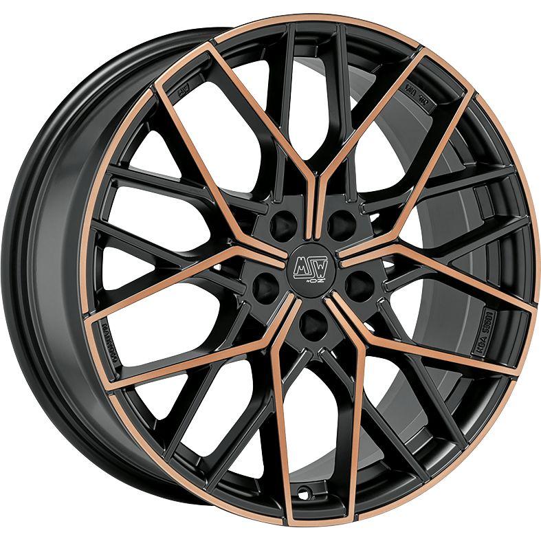 MSW (OZ) MSW 74 matt black copper full polished 8.0Jx18 5x112 ET35