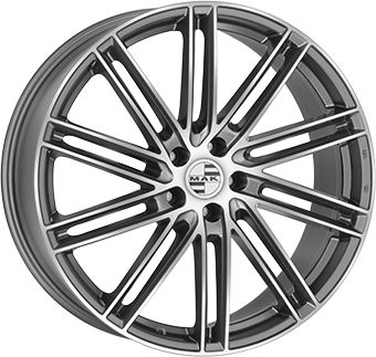 MAK LEIPZIG-D gun metal mirror face 11.5Jx21 5x130 ET49