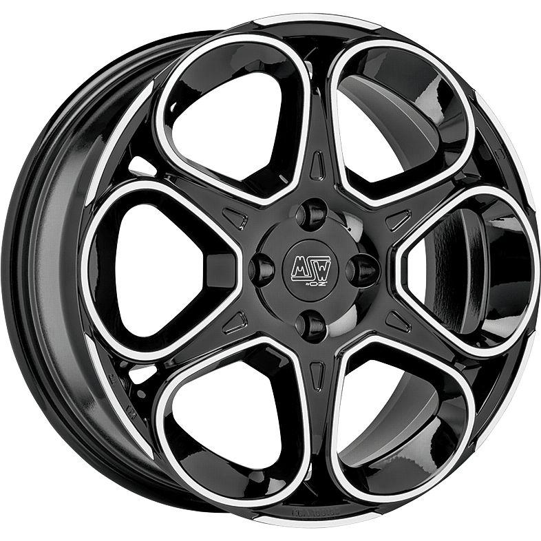 MSW (OZ) MSW 83 gloss black full polished 8.0Jx19 4x108 ET32