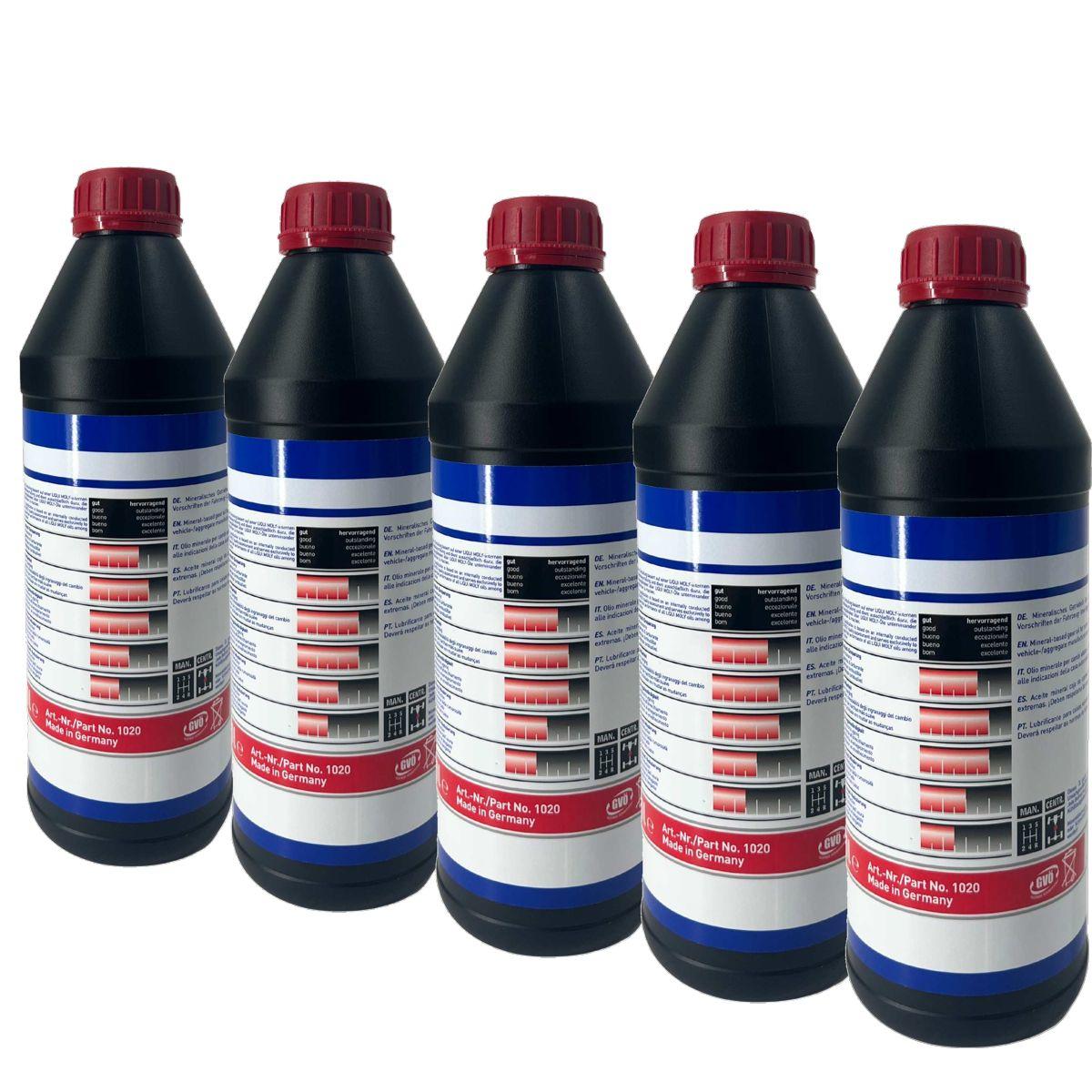 Liqui Moly Getriebeöl (GL4) SAE 80W 5x1 Liter