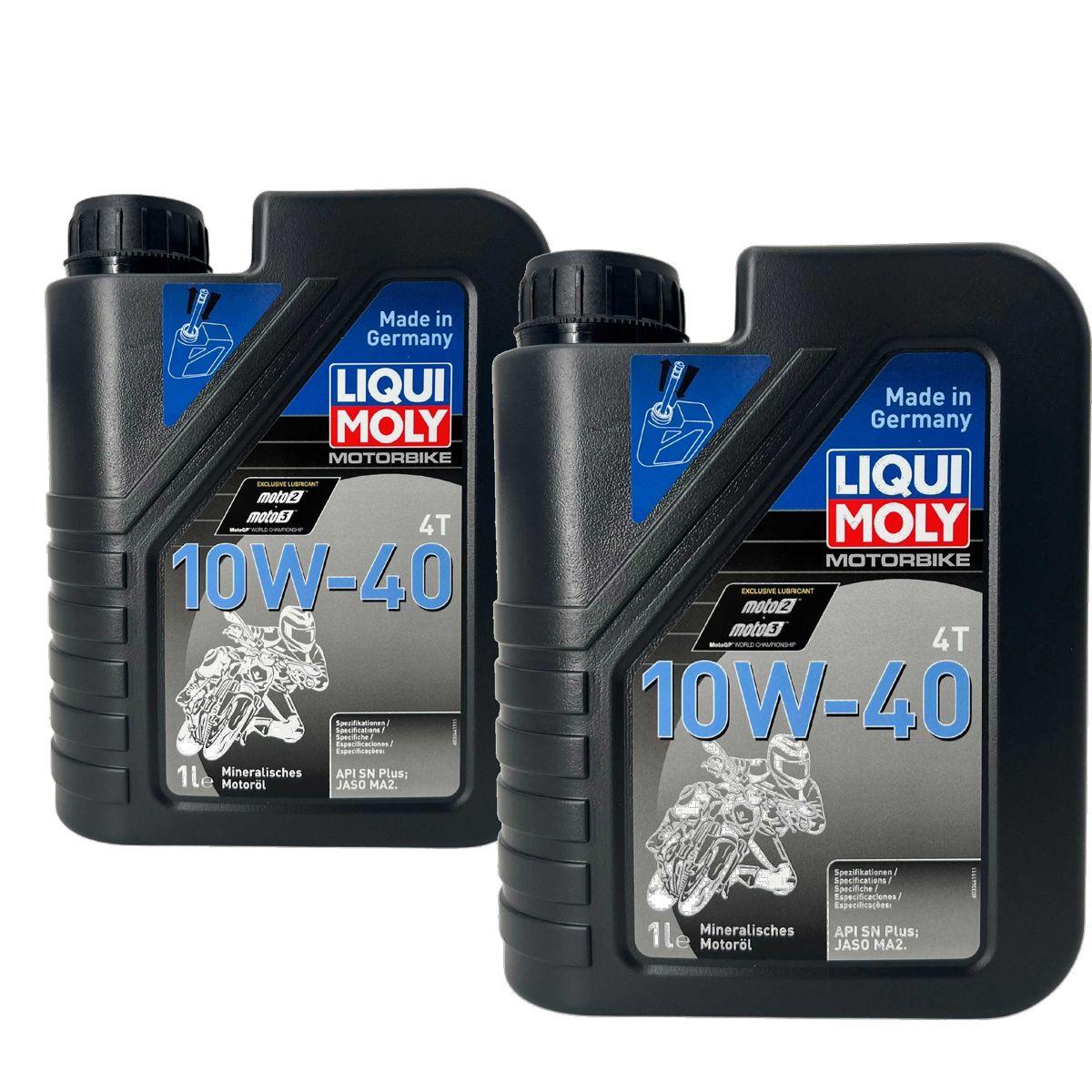 Liqui Moly Motorbike 4T 10W-40 2x1 Liter
